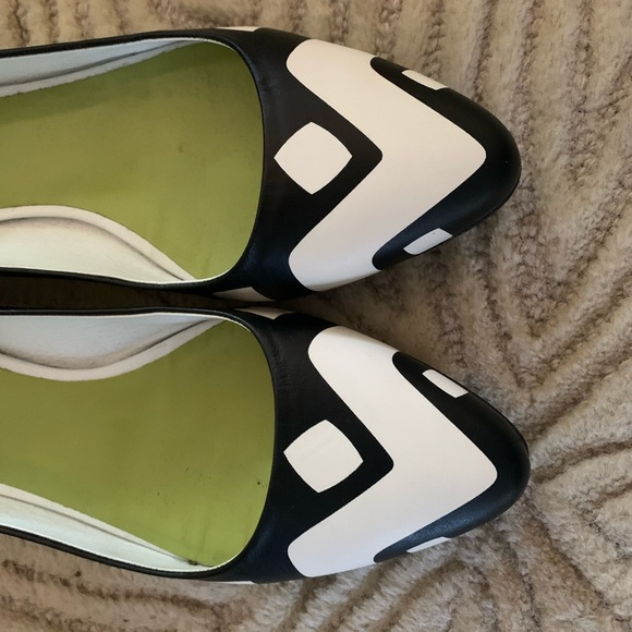 MaxMara black and white flats - Picture 2 of 5